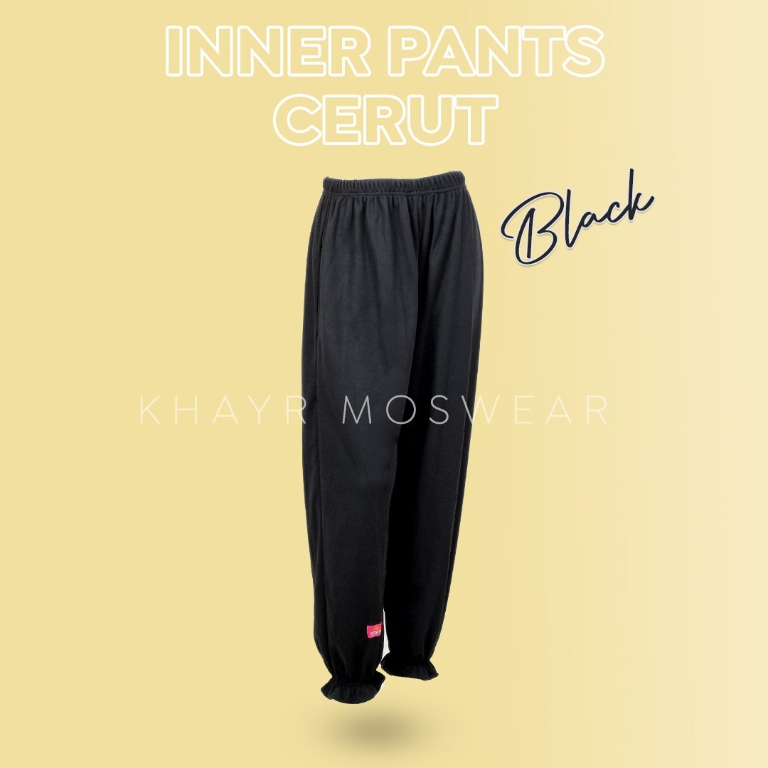 Inner Pants Cerut Black