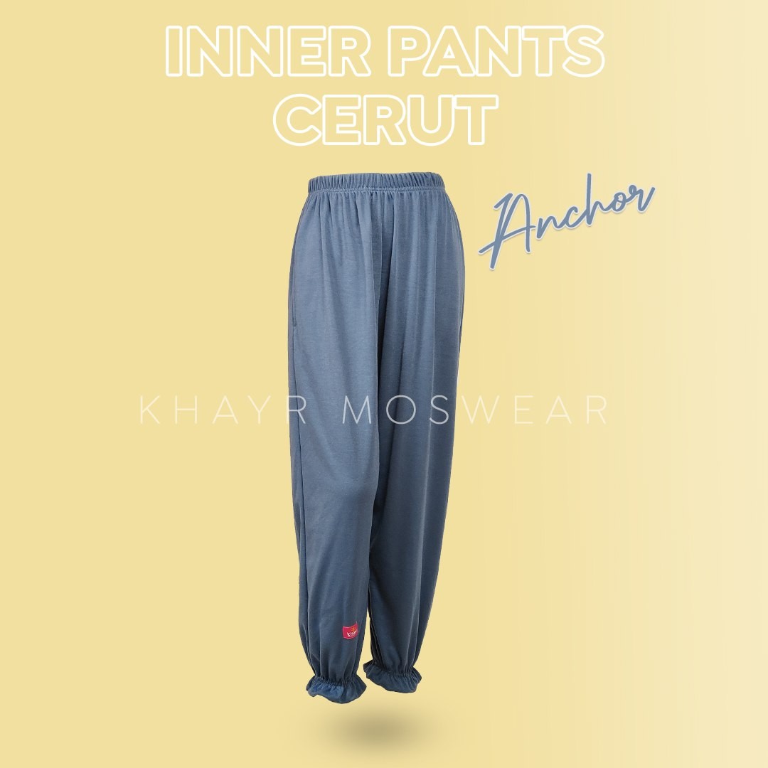 Inner Pants Cerut Grey Anchor
